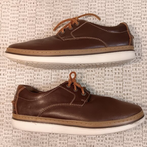 Johnston & Murphy men's 'McGuffey' Plain Toe memory foam derby shoes sz 9.5 M - Picture 6 of 16